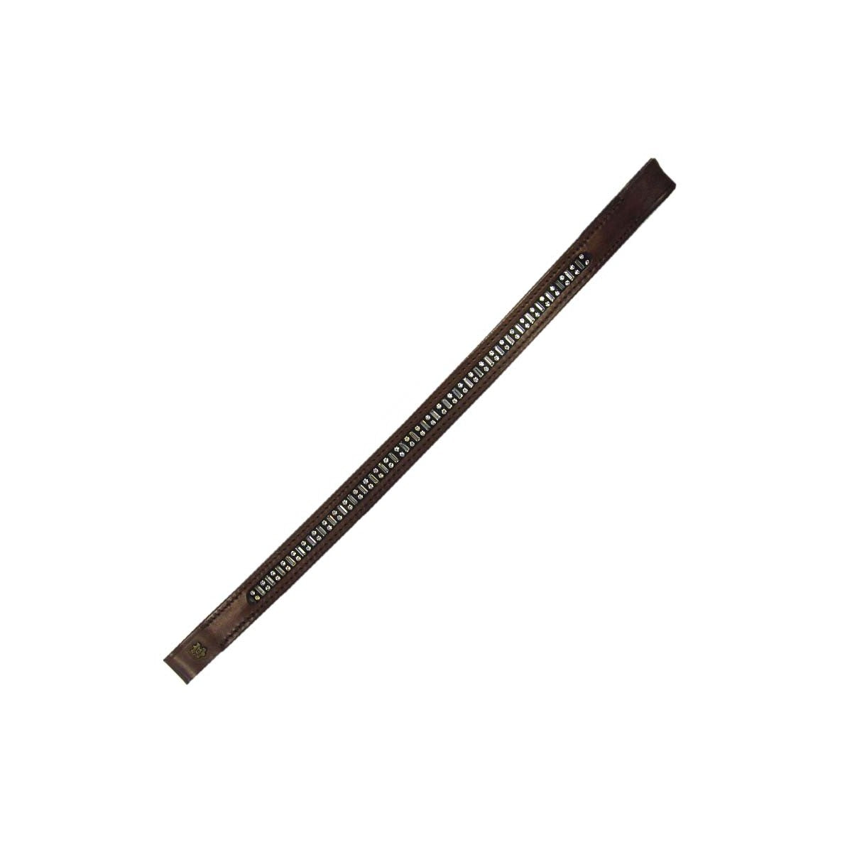 DOBERT Dobert Frontalino 3 File Swarovski Marrone Frontalini 09DO8761LDIA11 MARRONE 