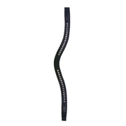 DYON DY'ON FRONTALINO IN CUOIO CON SWAROVSKI Nero FRONTALINI 09DY-B005 BLACK WHITE 