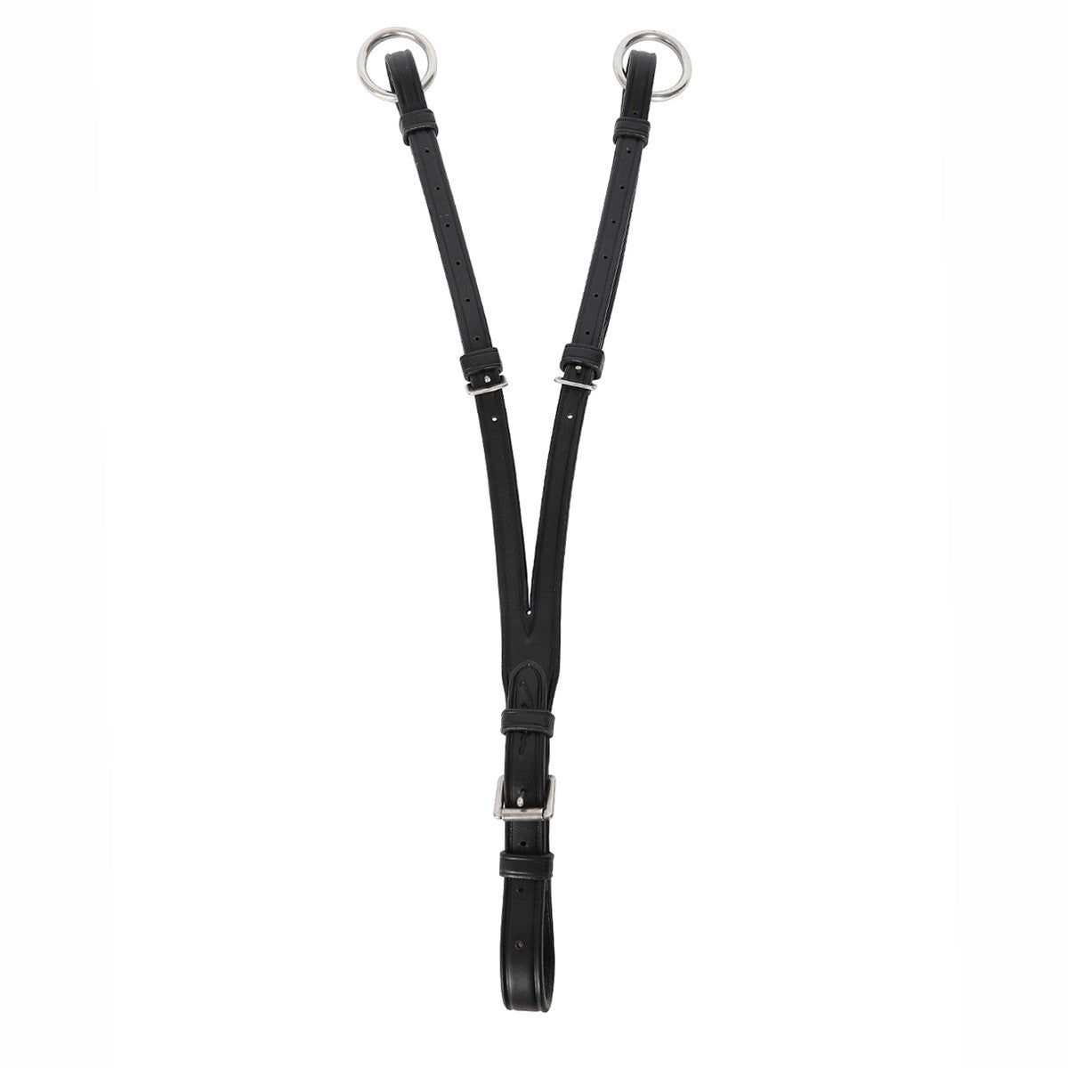 DYON DY'ON FORCHETTA PER MARTINGALA IN CUOIO DYON FIBBIERIA INOX Nero MARTINGALE E FORCHETTE 09DY-B412 NERO 