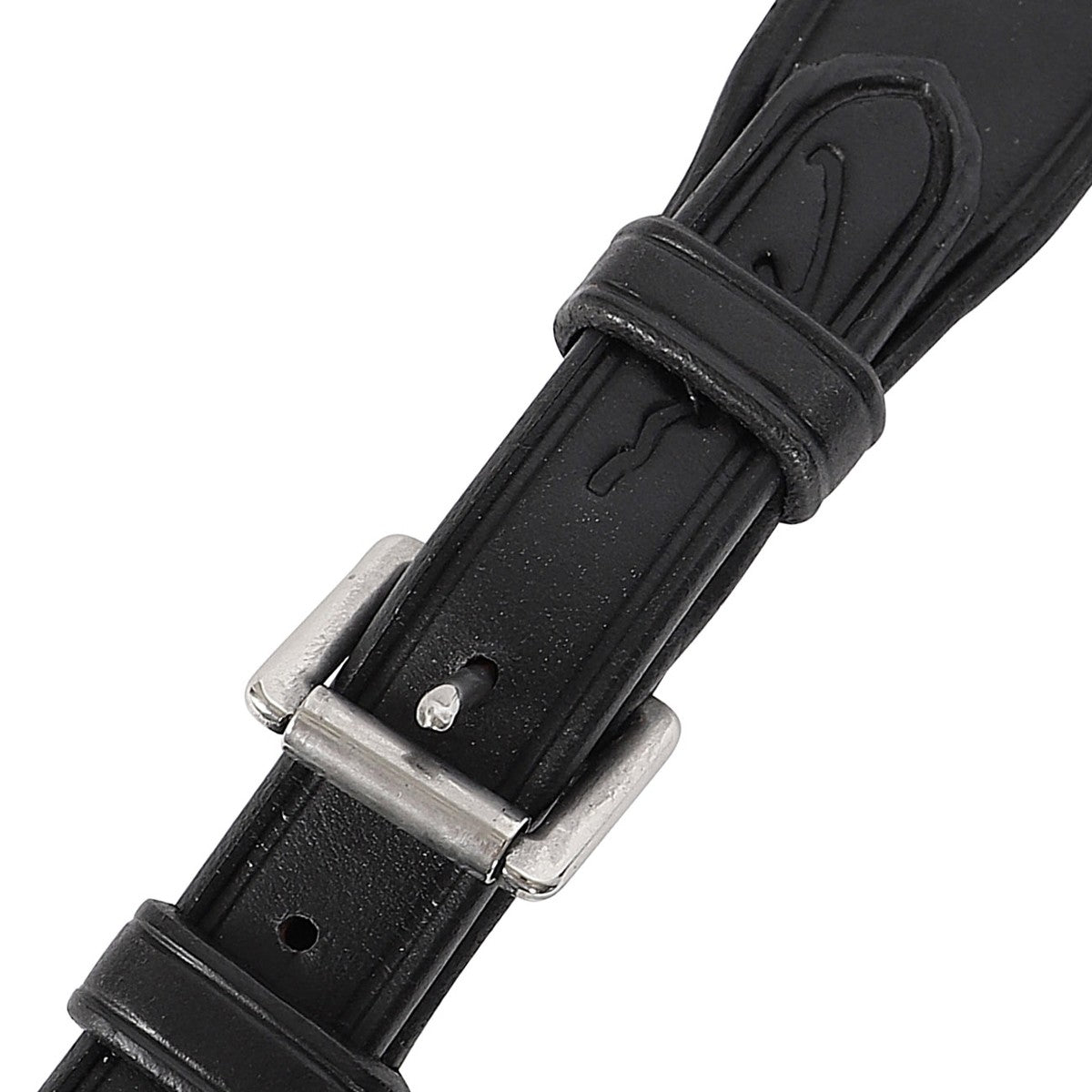 DYON DY'ON FORCHETTA PER MARTINGALA IN CUOIO DYON FIBBIERIA INOX Nero MARTINGALE E FORCHETTE 09DY-B412 NERO 