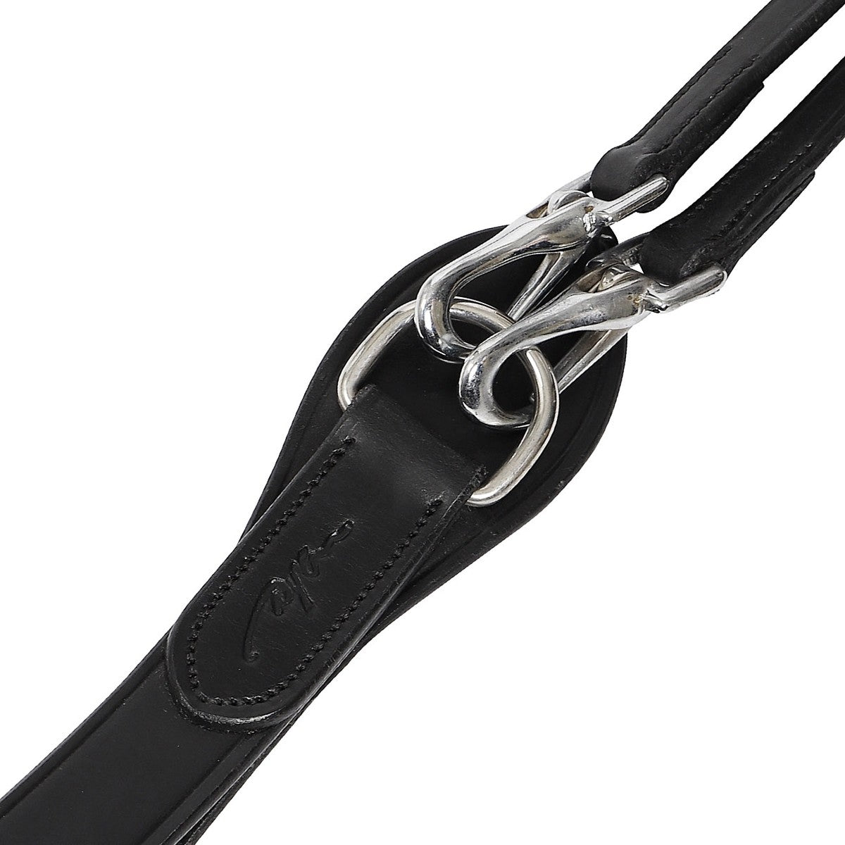 DYON DY'ON REDINI DI RITORNO IN CUOIO CON GRIP FIBBIE INOX Nero REDINI 09DYB713 BLACK 