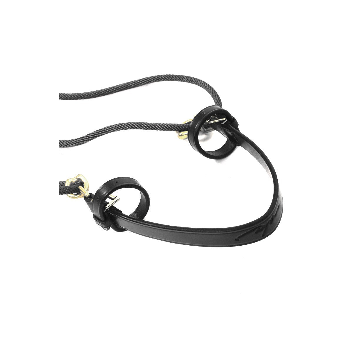 DYON DY'ON GOGUE CUOIO+CORDA TUBOLARE DYON Nero GOGUE E ABBASSATESTA 09DYB835 BLACK 