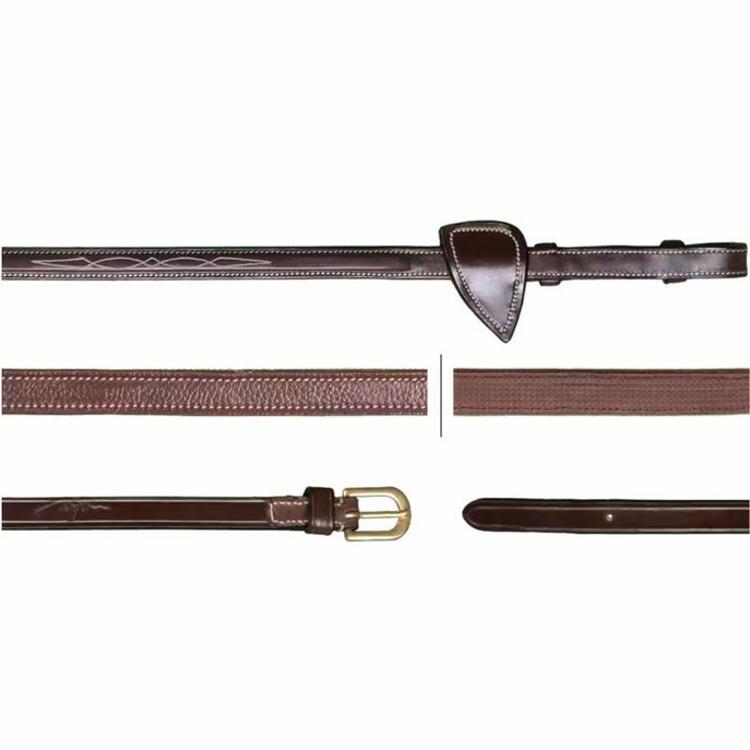 DYON DY'ON 1/2 HUNTER REINS D COLLECTION Marrone REDINI DY05F BROWN 