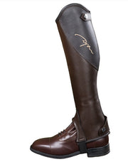 DYON DY'ON HALF CHAPS KID D'YON Marrone GHETTE RI11E BROWN 