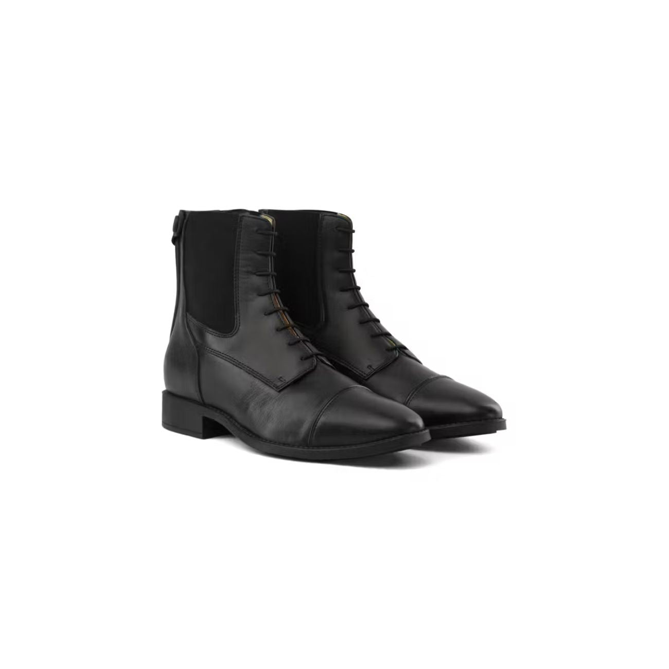 DYON DY'ON SHORT BOOTS FRONT LACES DY'ON Nero STIVALETTI E BOOTS RI17B BLACK 