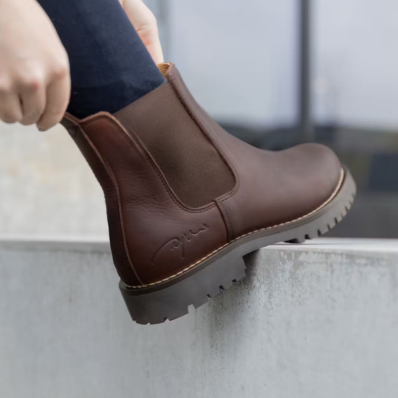 DYON DY'ON CHELSEA BOOTS DY'ON Marrone STIVALETTI E BOOTS RI17C BROWN 