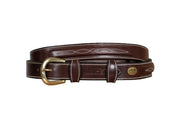 DYON DY'ON FANCY LEATHER BELT DY'ON Marrone BORSE E CINTURE RI19B BROWN 