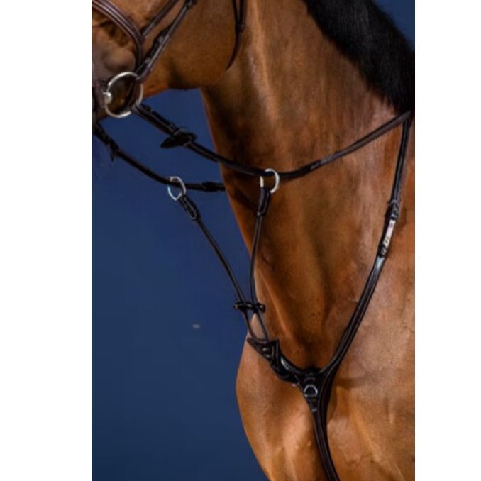 DYON DY'ON FORCHETTA ELASTICA PER MARTINAGALA US COLLECTION Nero MARTINGALE E FORCHETTE US07B BLACK 