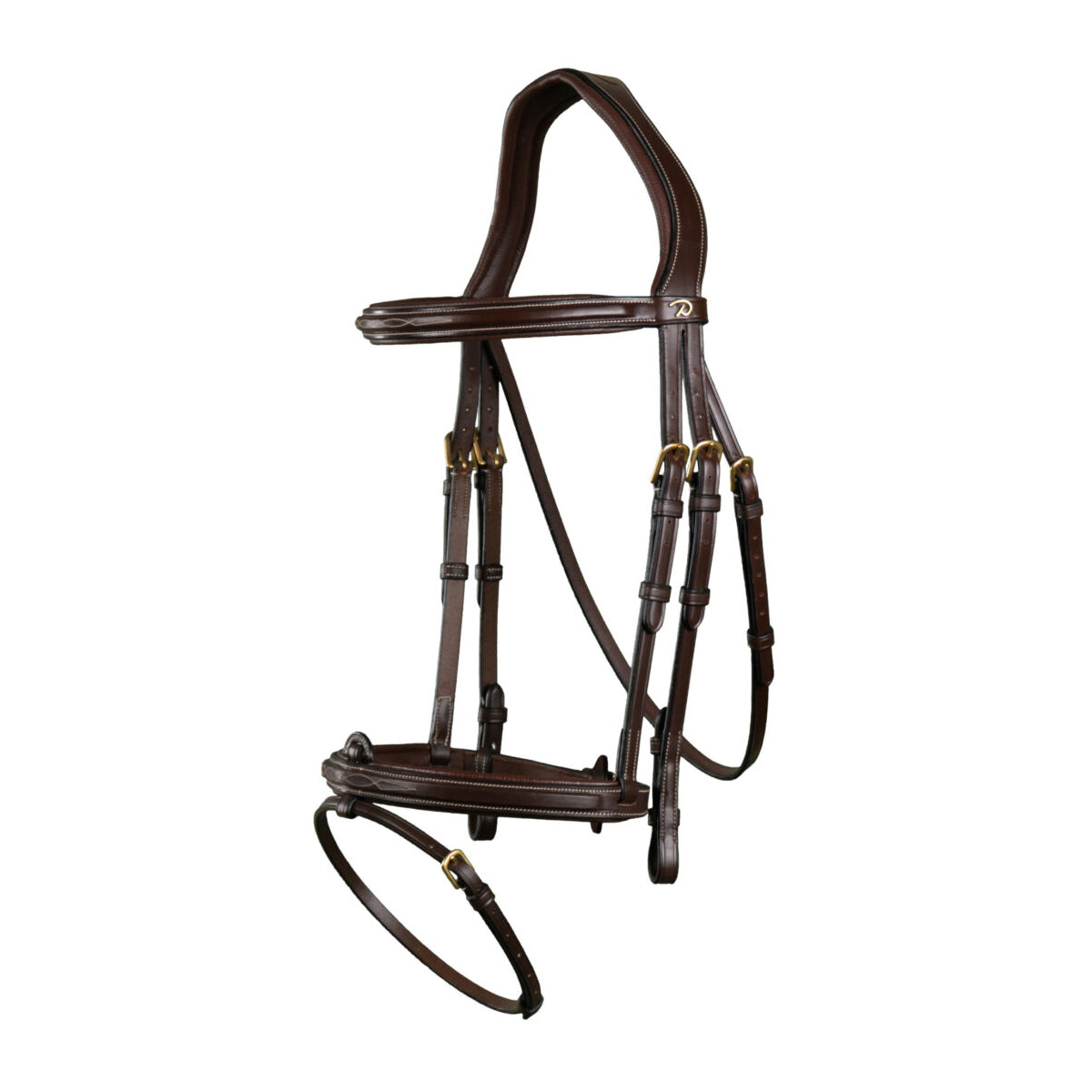 DYON DY'ON TESTIERA IN CUOIO CLASSIC COLLECTION Marrone TESTIERE DYAAAA BROWN 
