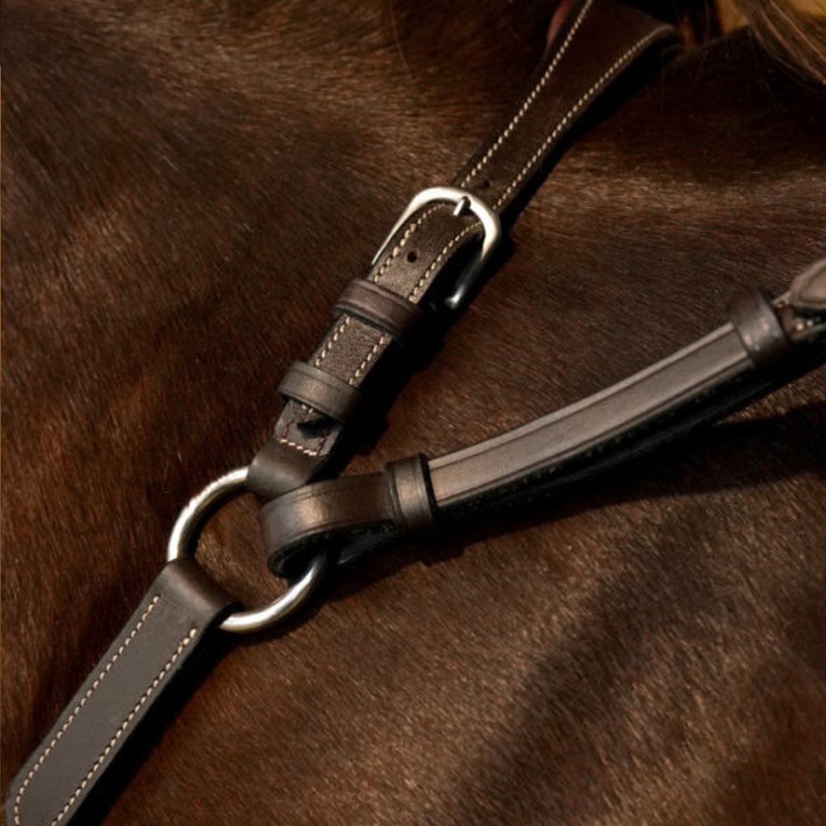 DYON DY'ON PETTORALE IN CUOIO A Y CON PONTE WORKING COLLECTION Marrone PETTORALI WO06D BROWN 