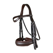 DYON DY'ON BRIGLIA DA DRESSAGE IN CUOIO WORKING COLLECTION Marrone REDINI 09DY-WOECAR BROWN 