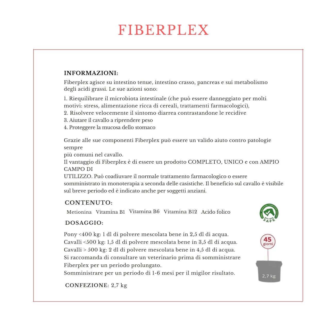 ECLIPSE BIOFARMAB Fiberplex 2,7 Kg 1128 NEUTRO 