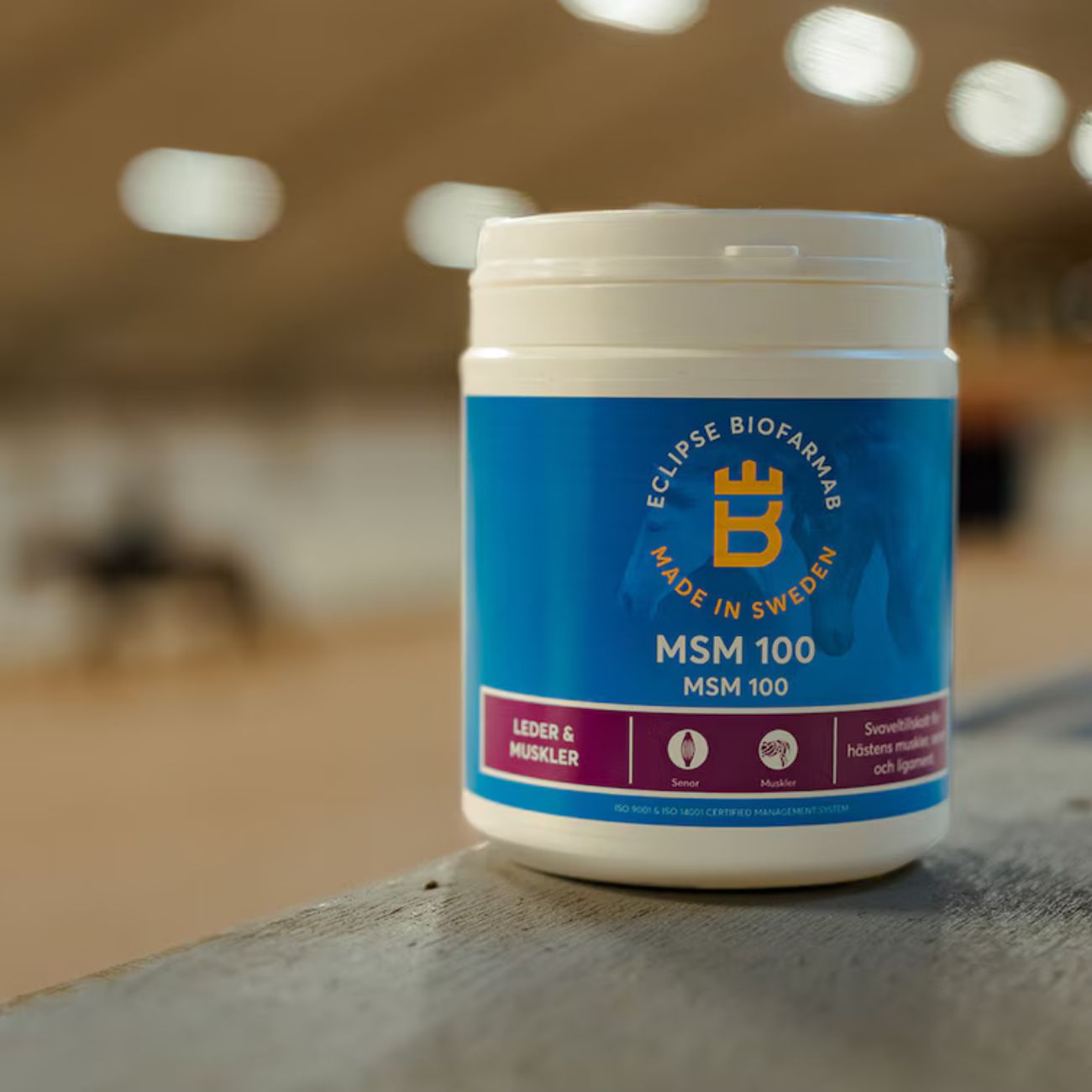 ECLIPSE BIOFARMAB MSM 100 500g <BR/> 1216 NEUTRO 