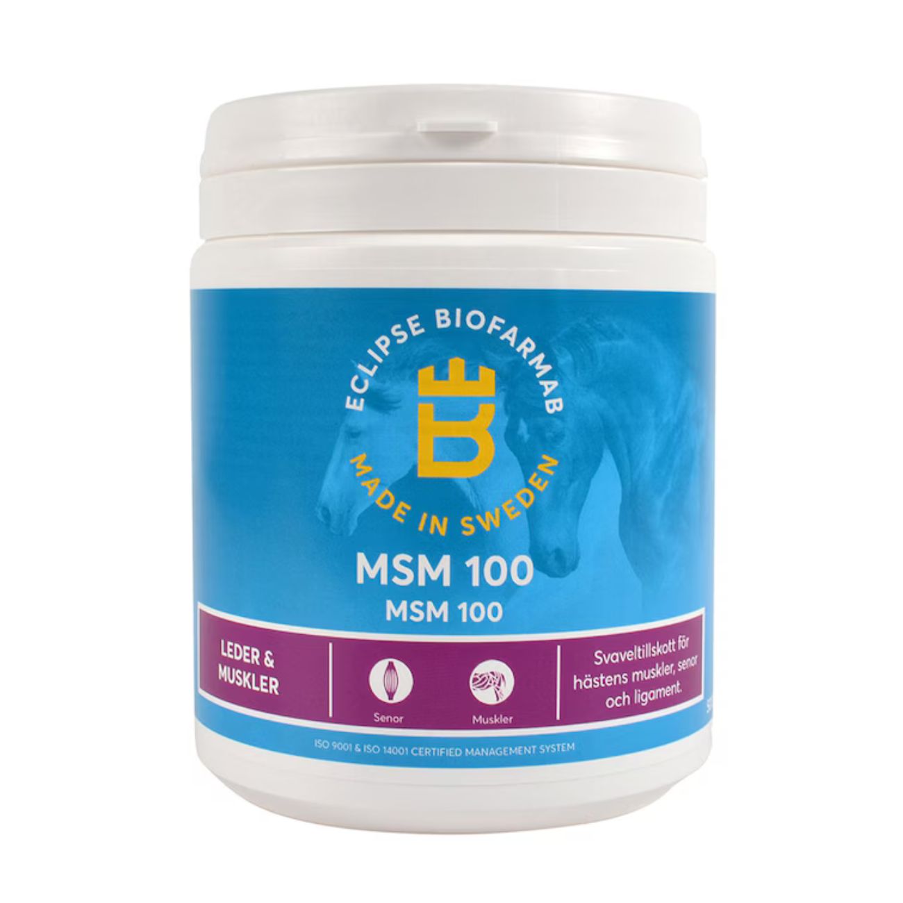 ECLIPSE BIOFARMAB MSM 100 500g <BR/> 1216 NEUTRO 