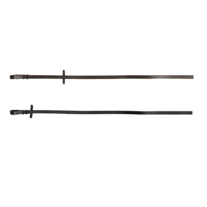 RIDING WORLD RIDING WORLD Redini Riding World In Pelle Liscia BLACK salvaschiena per sella inglese 305001 302 BLACK 