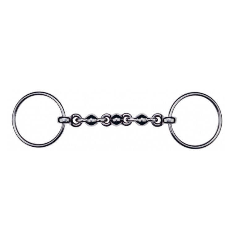 FEELING FEELING Waterford Snaffle Ss 140 Argento nan IMBOCCATURE ATTACCHI 600400 NEUTRO 