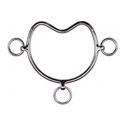 FEELING FEELING Morso Chifney Bit Nickel Plated 125 Argento nan IMBOCCATURE ATTACCHI 32EK-606651 125 