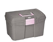 HIPPO-TONIC Bauletto Grooming Box Hippo-Tonic Grigio/Rosa 700004 113 GREY/PINK 