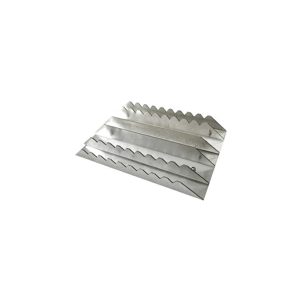 HIPPO-TONIC HIPPO-TONIC STRIGLIA NAPOLETANA RETTANGOLARE ALLUMINIO SPAZZOLE E PULIZIA CAVALLO 700026 ALLUMINIO 