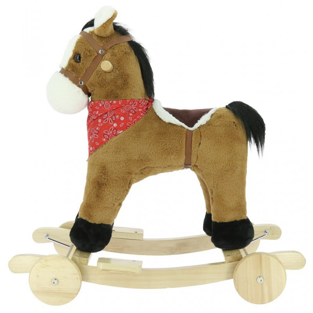 EKKIA EKKIA Cavallo A Dondolo Marrone Accessori Per Il Cavaliere 32EKKIA-901201 005BROWN 
