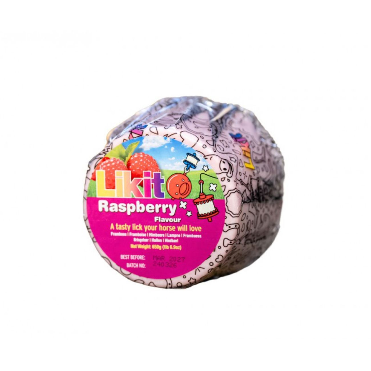 LIKIT Likit Refill 650 g Rosa - ricarica per Holder/Boredom Breaker 380005 008RASBERRY 