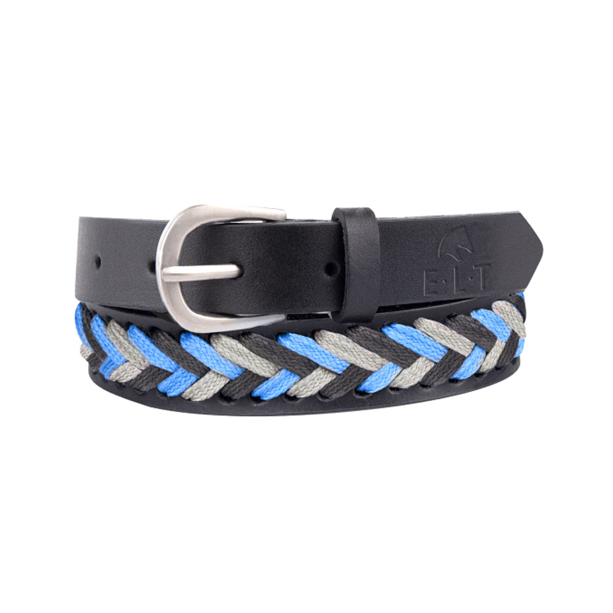 ELT Cintura Intrecciata Modello Karla ELT 09WL32465 SKYBLUE BEIGE ASPHALT 