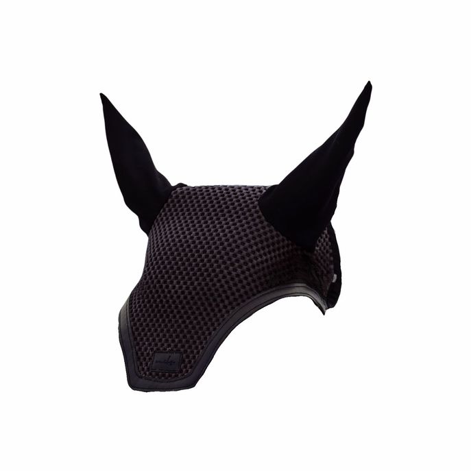ENIBO OFFICIAL Cuffietta Antimosche Enibo Official Nero 32EN-EARBONNET BLACKBLACKLEATHER 
