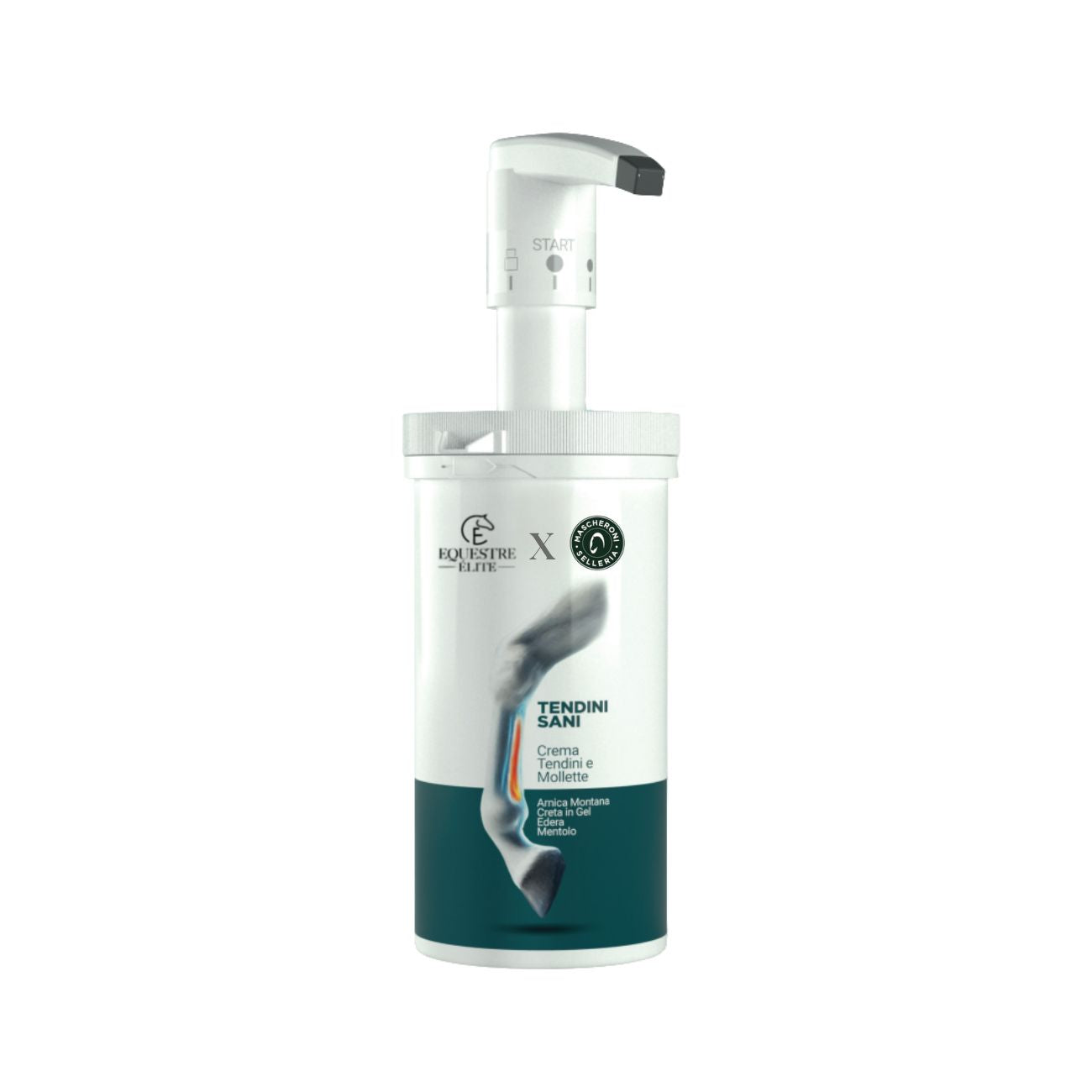 EQUESTRE ELITE Crema Tendini Sani 500ml Equestre Elite X Mascheroni Selleria CRTESA500 NEUTRO 
