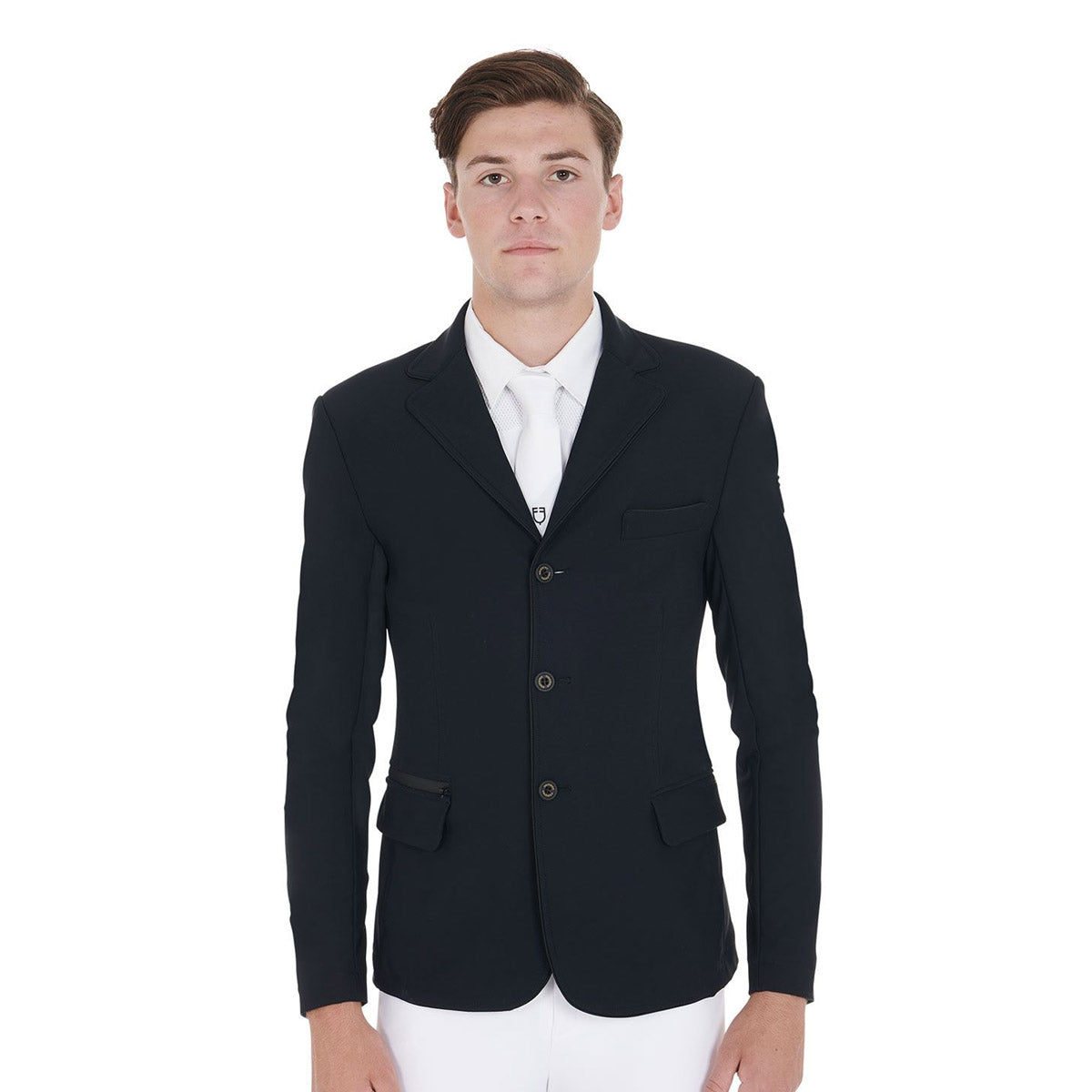EQUESTRO Equestro GIACCA NERO Polo E Camicie 09AMA-ETM00054 BLACK 