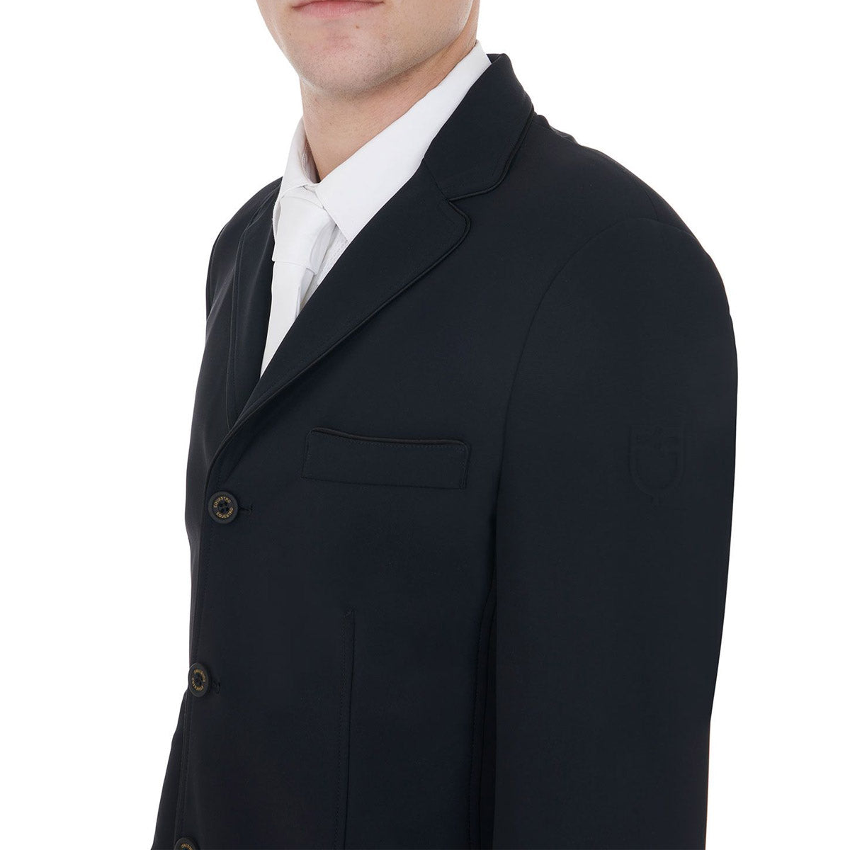 EQUESTRO Equestro GIACCA NERO Polo E Camicie 09AMA-ETM00054 BLACK 