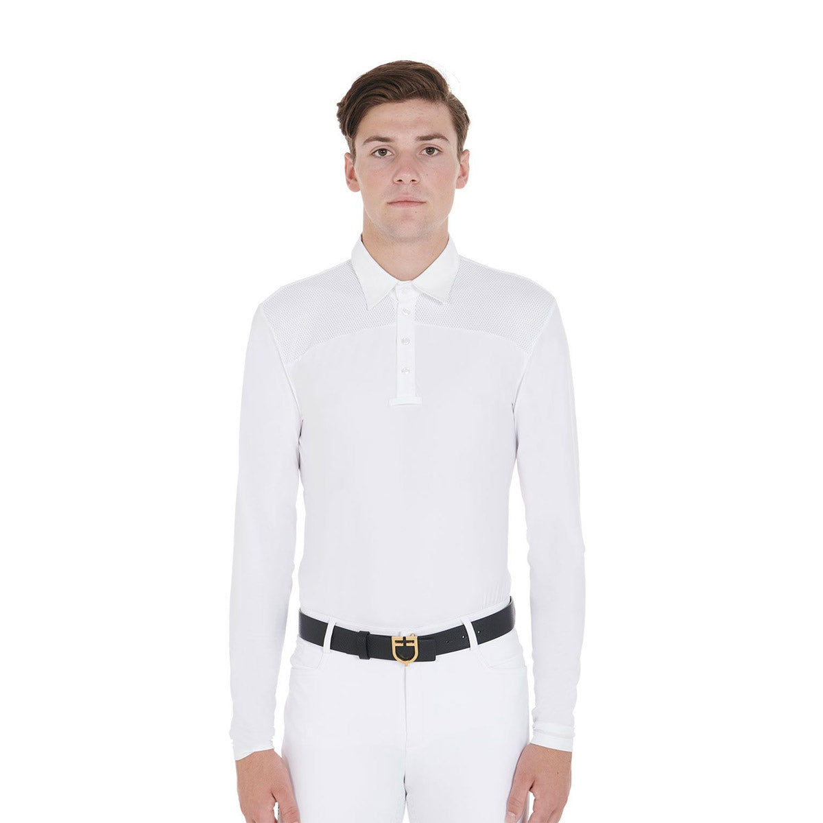 EQUESTRO Equestro CONCORSO BIANCO Camicie Da Concorso 09AMA-ETM00060 WHITE 