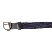 EQUESTRO Equestro CINTURA SILVER NAVY Borse E Cinture 09AMA-ETU03011 SILVER NAVY 