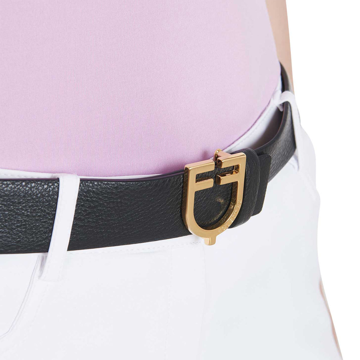 EQUESTRO Equestro CINTURA GOLD BLACK BROWN Borse E Cinture 09AMA-ETU03012 GOLD BLACK BROWN 