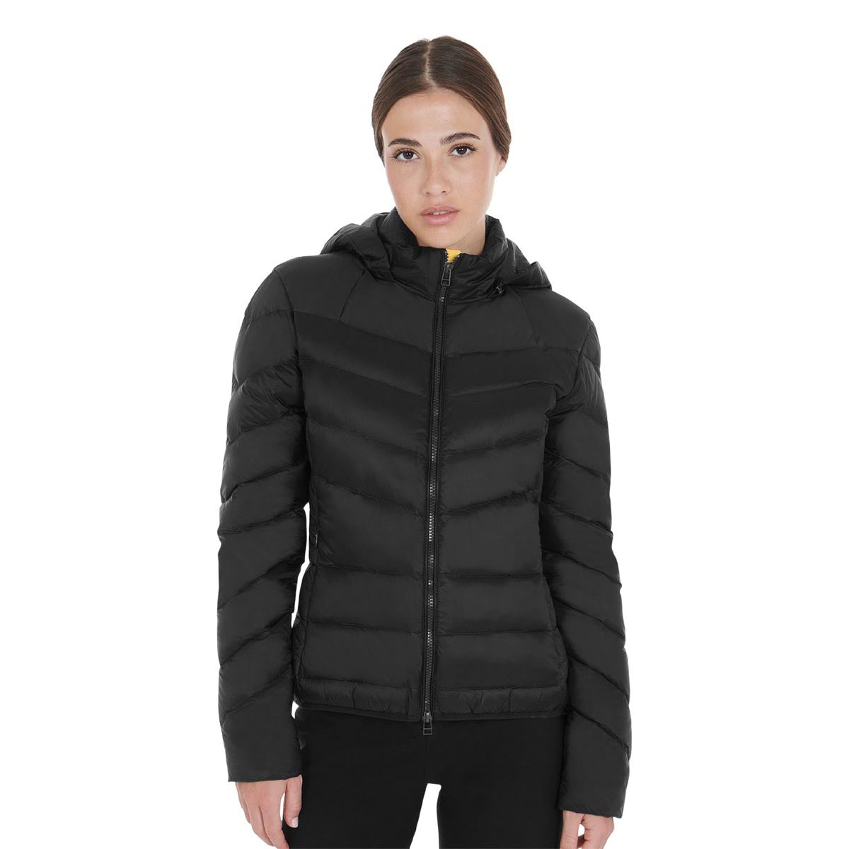 EQUESTRO Equestro PIUMINO NERO Giubbotti 09AMA-ETW00079 BLACK 