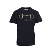 EQUESTRO Equestro SHIRT NAVY Magliette 24AMA-ETKU00018 NAVY 
