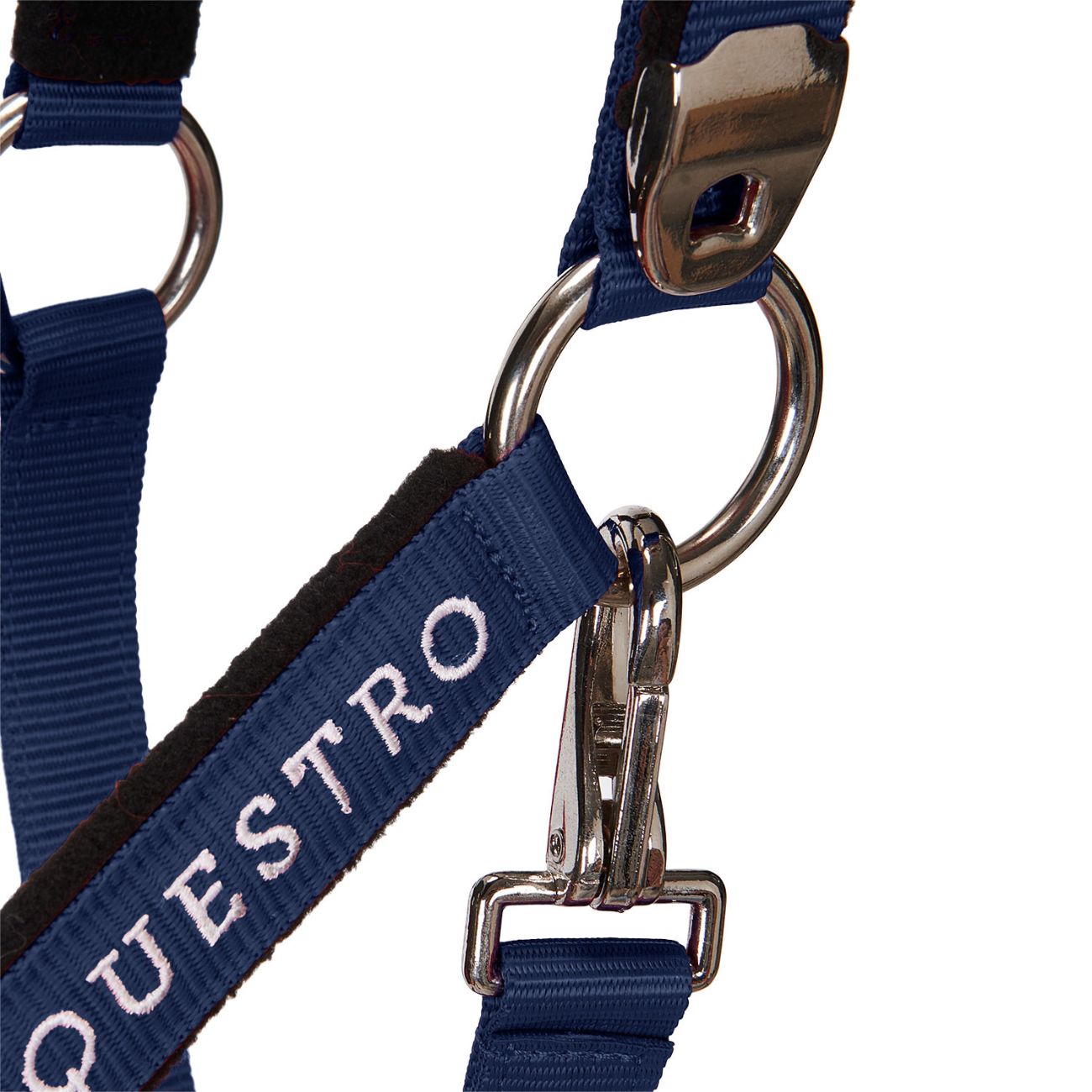 EQUESTRO Capezza  Con Lunghina Modello Shiny Fittings CA00032 NAVY 