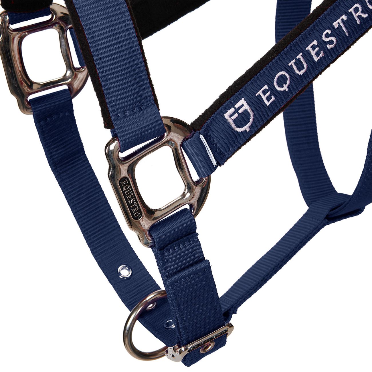 EQUESTRO Capezza  Con Lunghina Modello Shiny Fittings CA00032 NAVY 