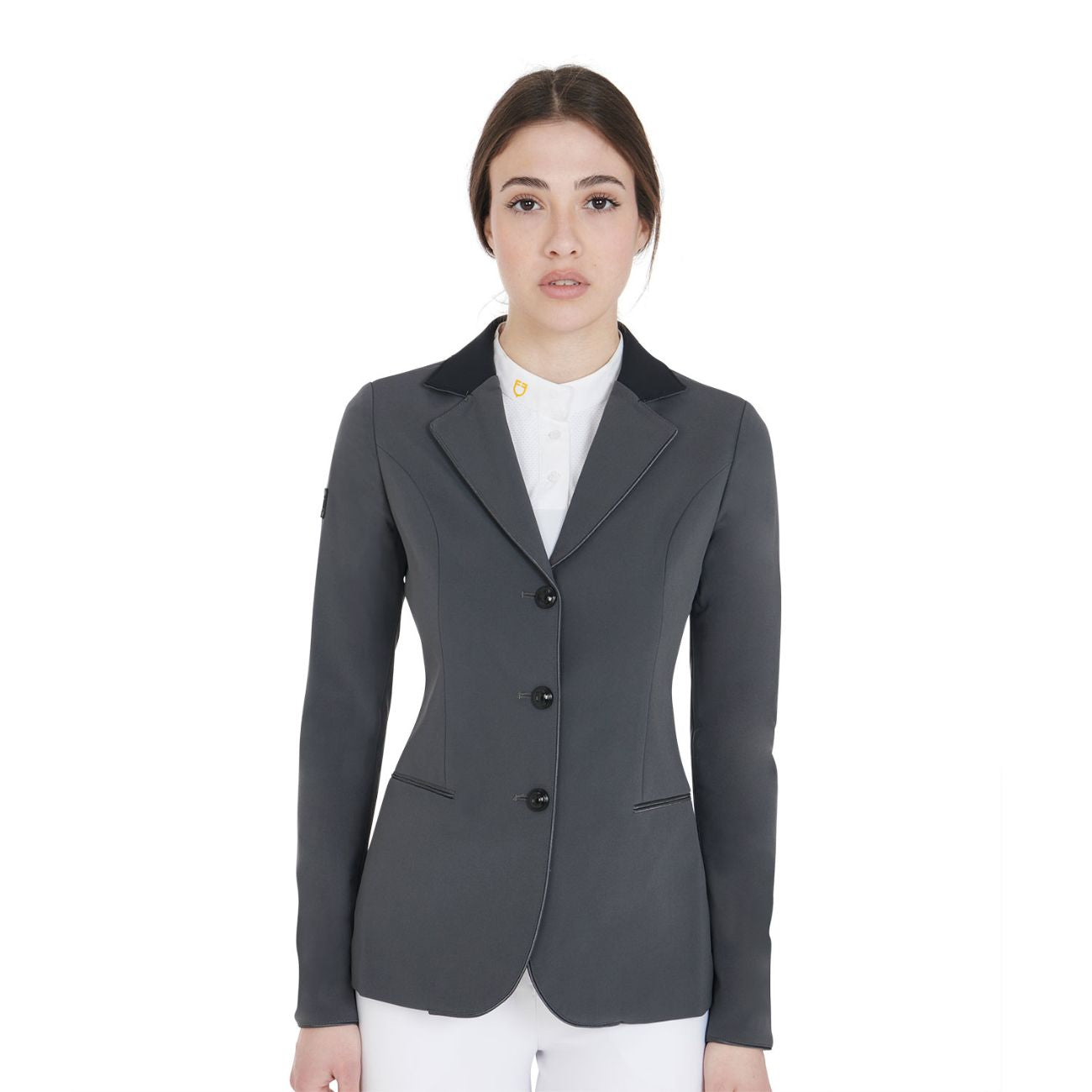 EQUESTRO Equestro ELLO GREY Giacche Da Concorso ET06001 GREY/BLACK 