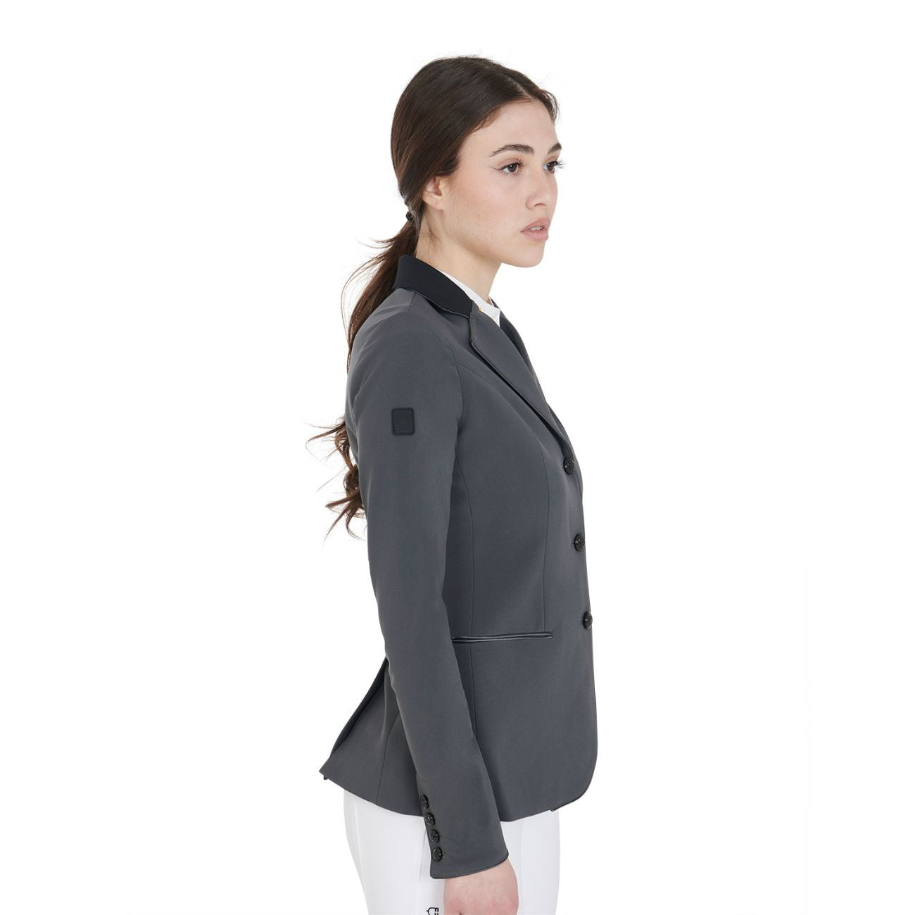EQUESTRO Equestro ELLO GREY Giacche Da Concorso ET06001 GREY/BLACK 