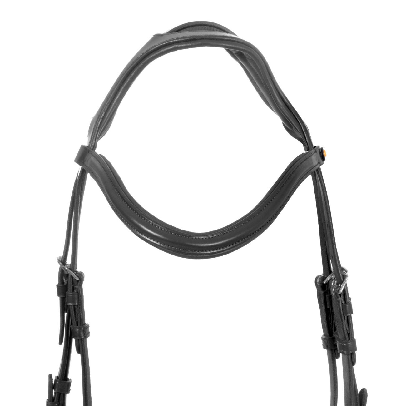 EQUESTRO Testiera Con Capezzina Anatomica Equestro ETH01030 BLACK 