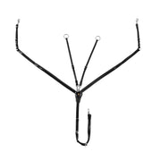 EQUESTRO Pettorale Con Martingala Removibile E Inserti Elasticizzati Equestro Nero ETH02009 BLACK 