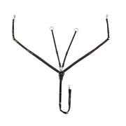 EQUESTRO Pettorale Con Martingala Removibile E Inserti Elasticizzati Equestro Marrone ETH02009 DARKBROWN 