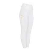 EQUESTRO EQUESTRO Leggins Junior ETKU00047 WHITE 