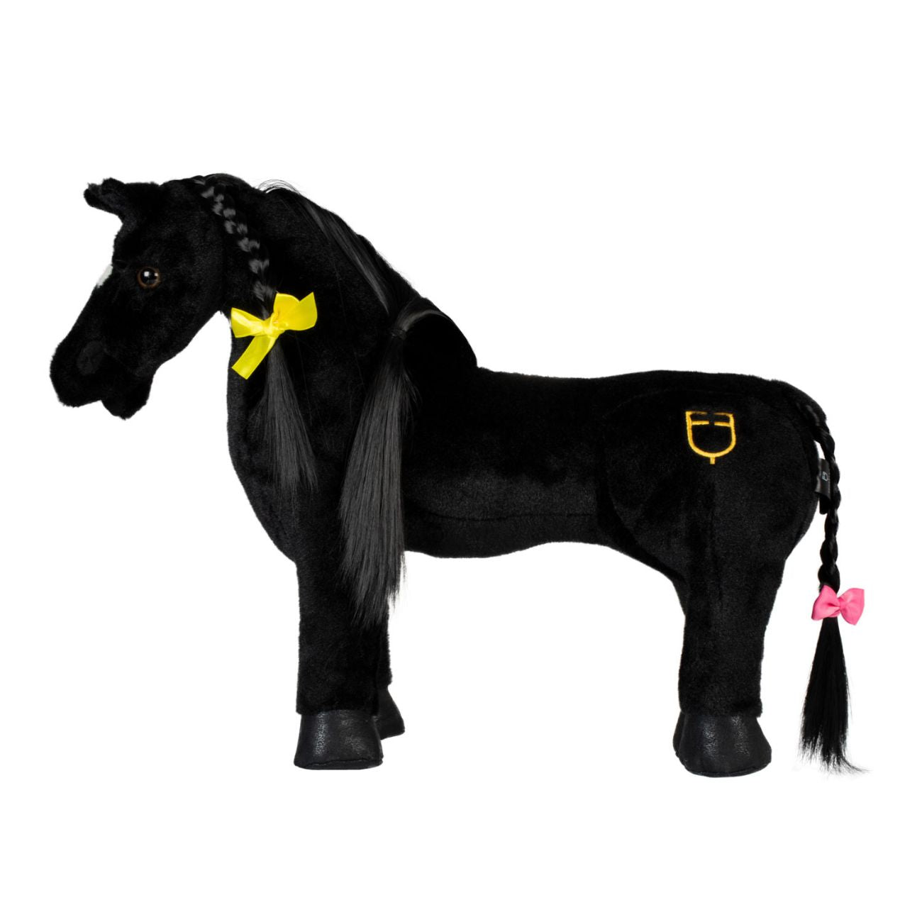 EQUESTRO Toy Horse Equestro Nero ETTH0001 BLACK 