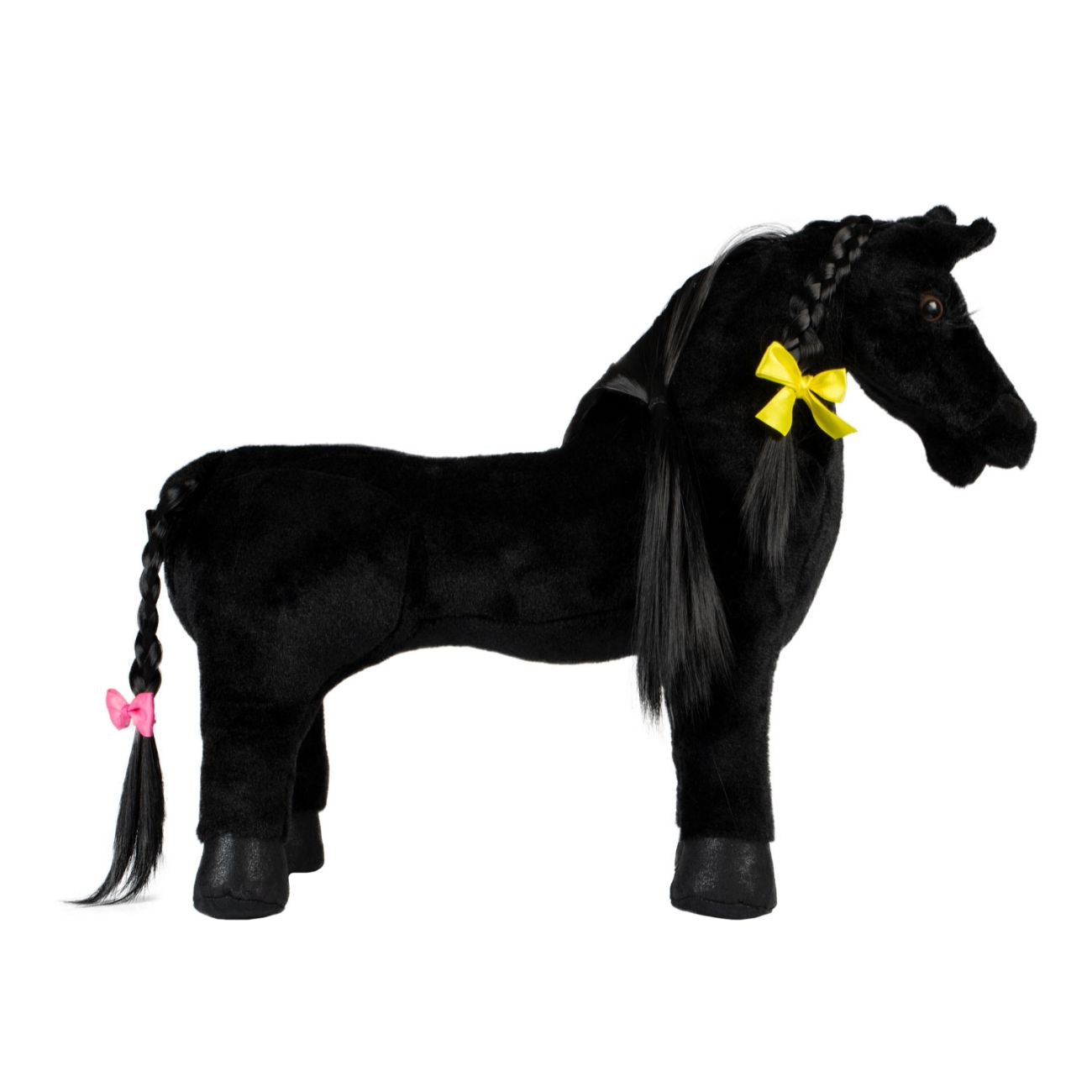 EQUESTRO Toy Horse Equestro Nero ETTH0001 BLACK 
