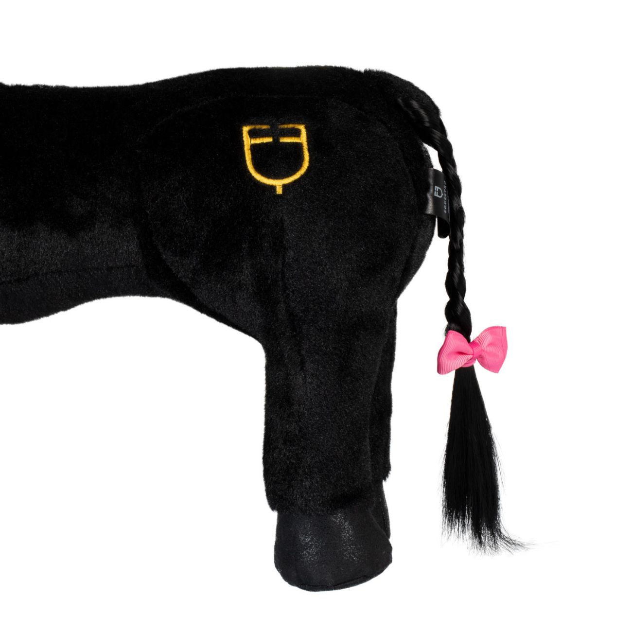 EQUESTRO Toy Horse Equestro Nero ETTH0001 BLACK 