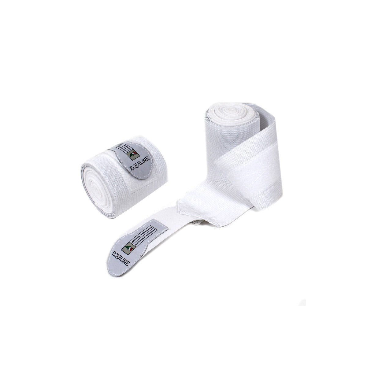 EQUILINE Fasce Da Lavoro In Pile Con Metà Elestica Bianco 09EQD00063 001WHITE 