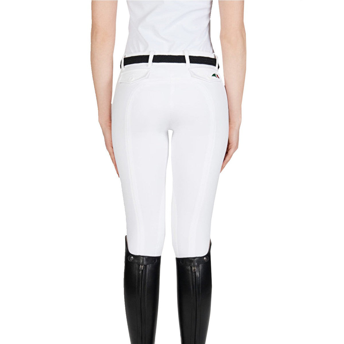 EQUILINE Pantalone Boston Equiline Bianco 09EQN8663 001BIANCO 
