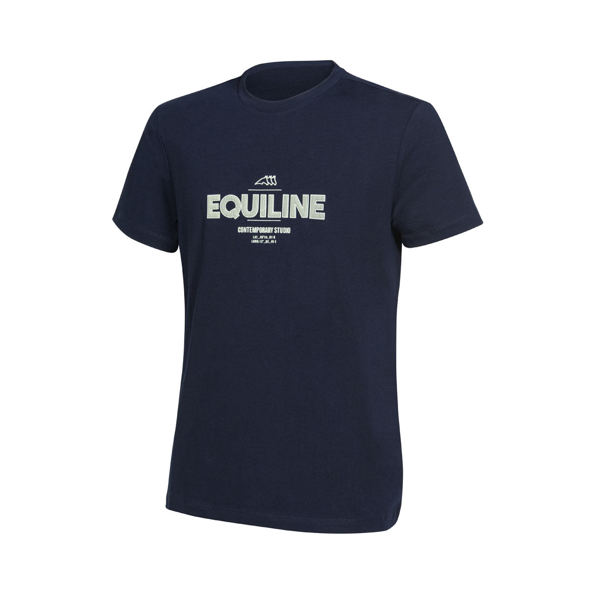 EQUILINE EQUILINE 30EQ-ES123PH00542002BLU Blu nan MAGLIETTE 30EQ 30EQ-ES123PH00542 002BLU 