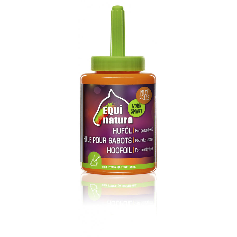 EQUINATURA Equinatura Hoof Oil 450 ml - olio nutriente per zoccoli 715001 NEUTRO 